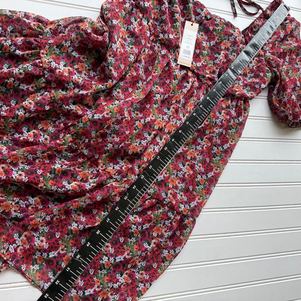 NEW! BCBGeneration floral printed mini dress Size 6 - Picture 13 of 14